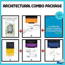 Load image into Gallery viewer, 6 in 1 - Best Sellers in Architecture books
