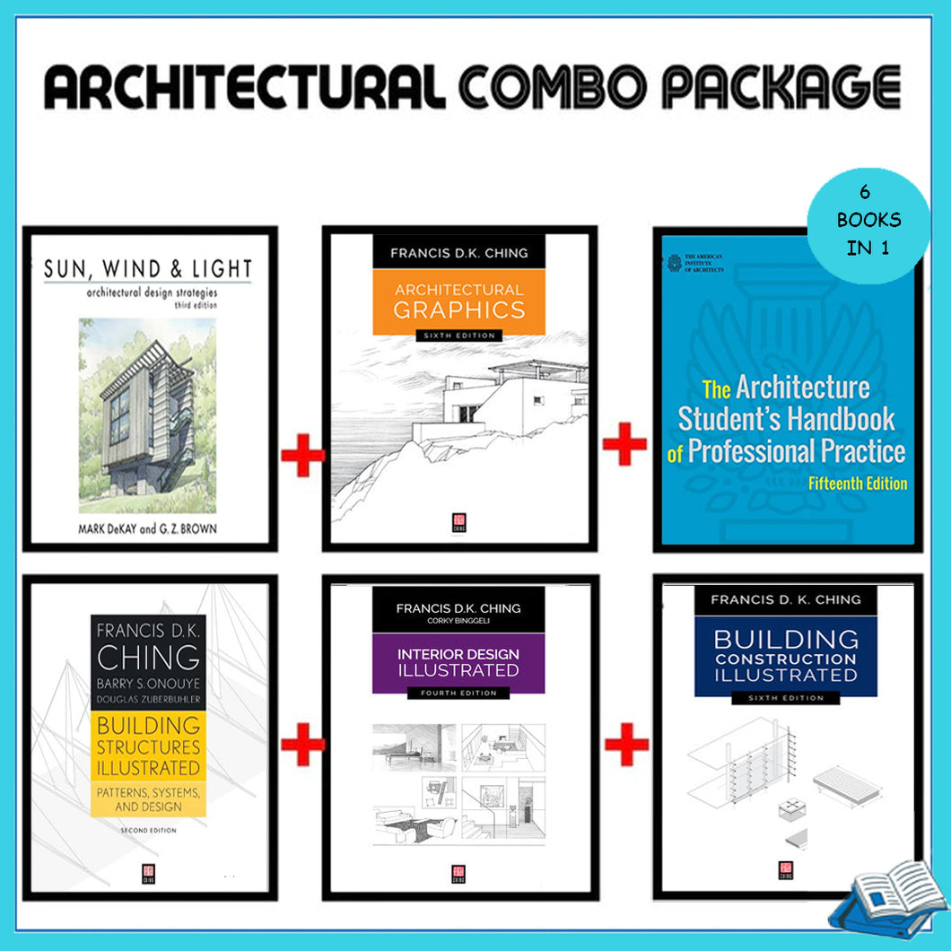 6 in 1 - Best Sellers in Architecture books